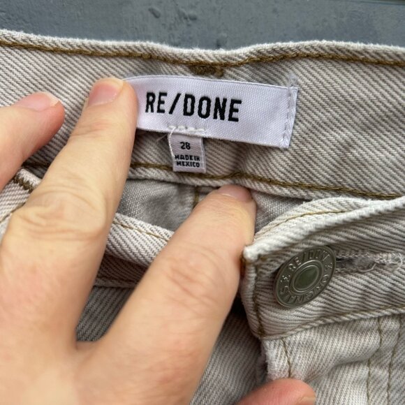 Re/done The 70s Ultra High Rise Wide Leg, size 28 - Picture 7 of 12